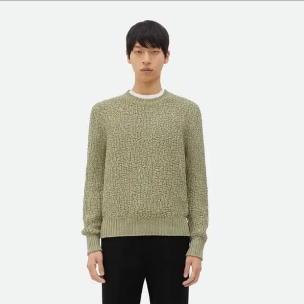 [미개봉 새상품] 보테가베네타 인트렌치아노 니트 시그니처컬러 M