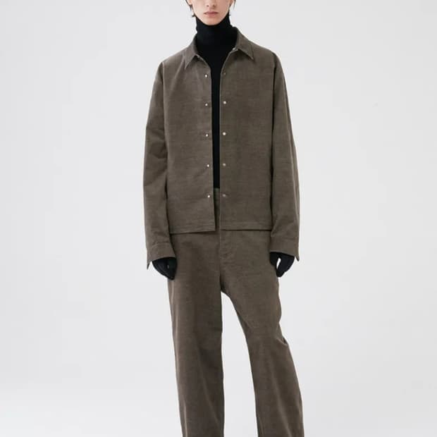 오브젝트매터스 몰스킨 카키그레이 셋업M사이즈