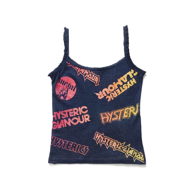HYSTERIC GLAMOUR Glitter Bustier