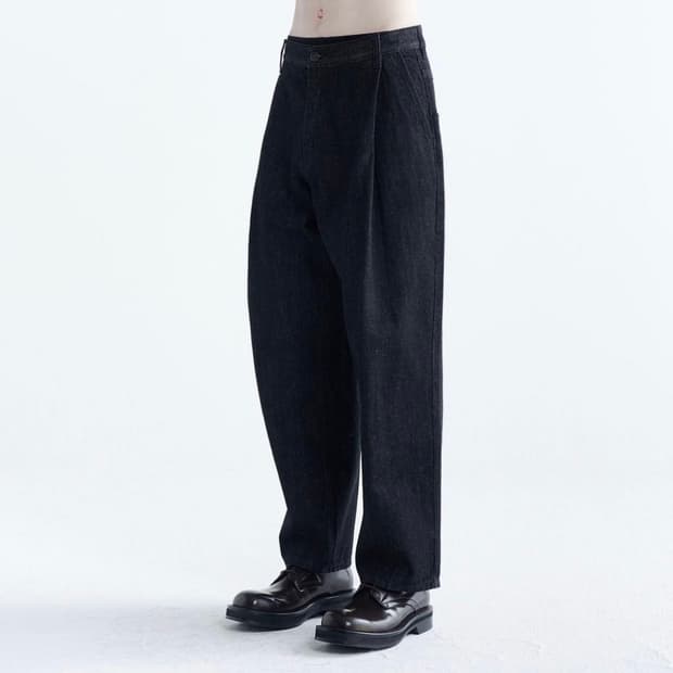 노이어 와이드 데님 팬츠
