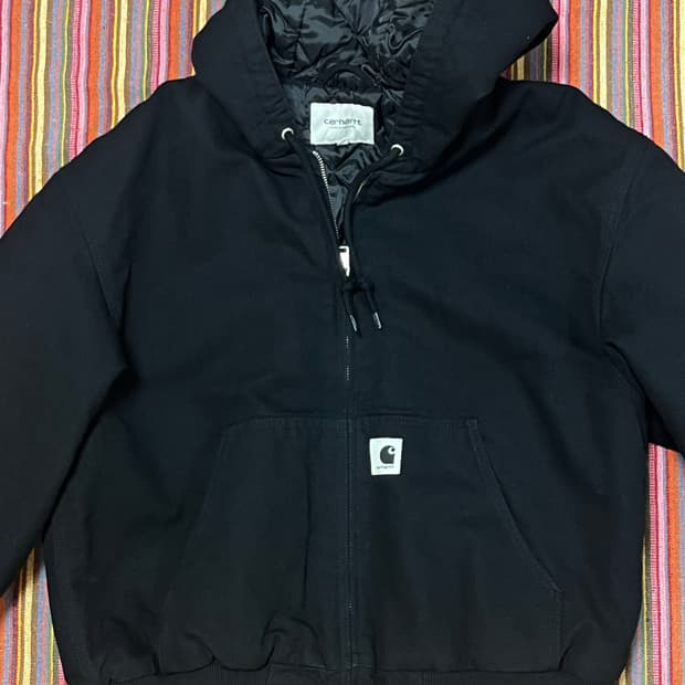 (W)칼하트 WIP 블랙 OG 액티브 자켓 - M사이즈