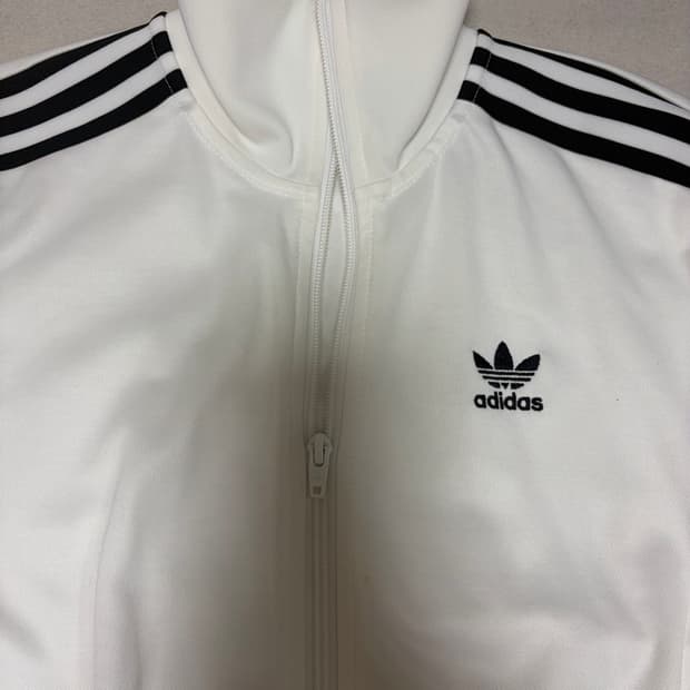 아디다스 베켄바우어 화이트 져지 트랙탑 M
