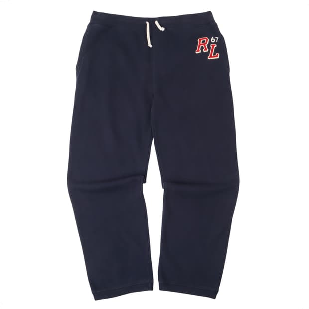 폴로진스 네이비 RL 로고 스웻팬츠