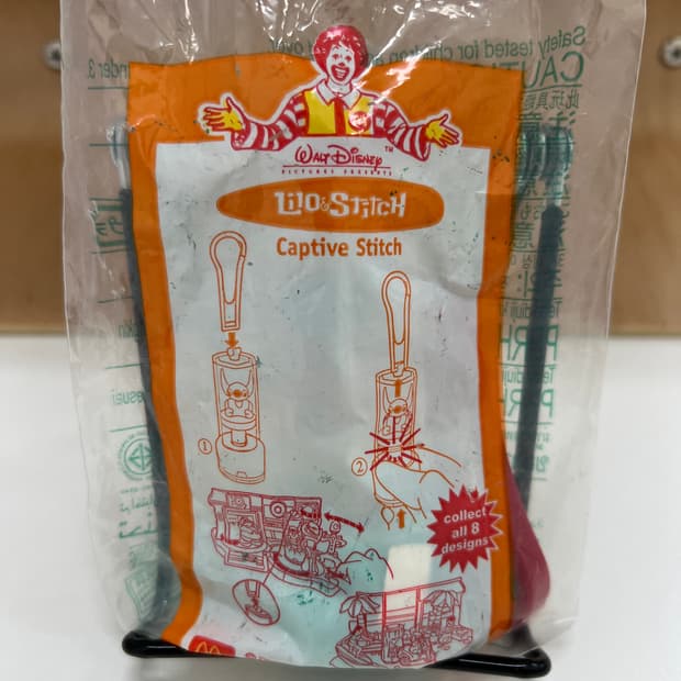 해피밀 빈티지 맥토이 미개봉 릴로 앤 스티치 빈티지토이 