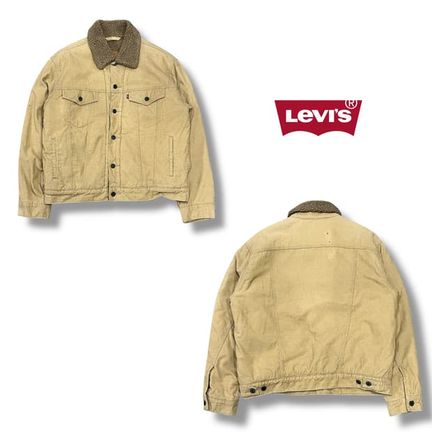 리바이스 셰르파 코듀로이 자켓 s08417