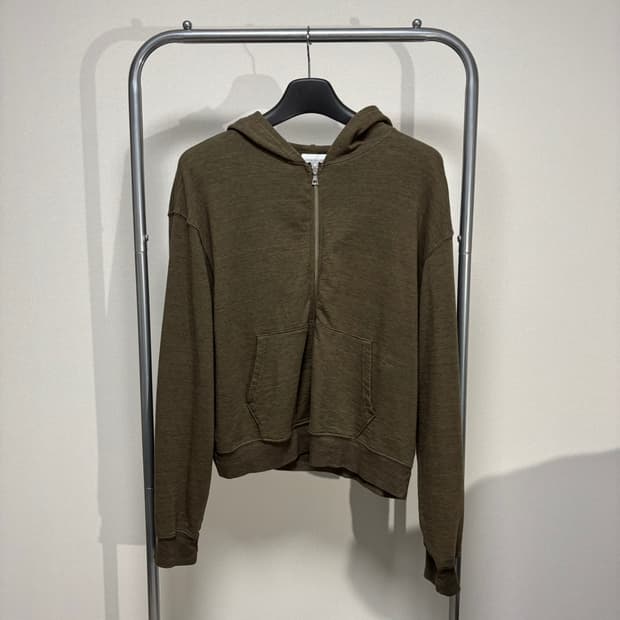 1) 존 엘리엇 john elliott 후드 집업 브라운