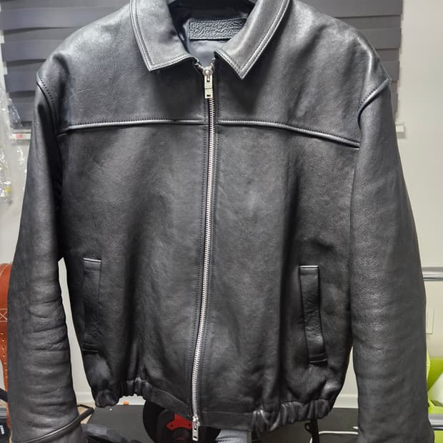 [50]느와르라르메스 jk#2 세미오버 가죽자켓