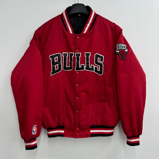 95 스타터 시카고 불스 남자 바시티 자켓