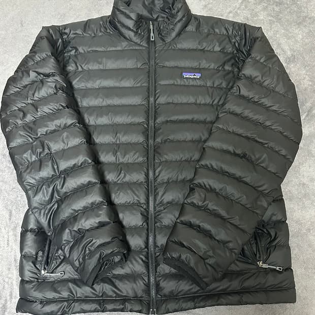 파타고니아 다운스웨터 블랙