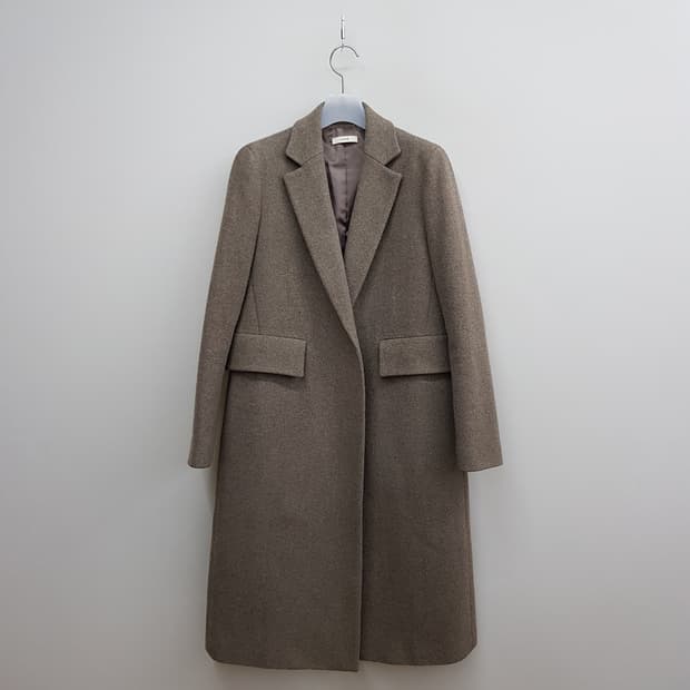 한섬 SYSTEM 울캐시미어 클래식 롱 테일러드 코트 82-94-160