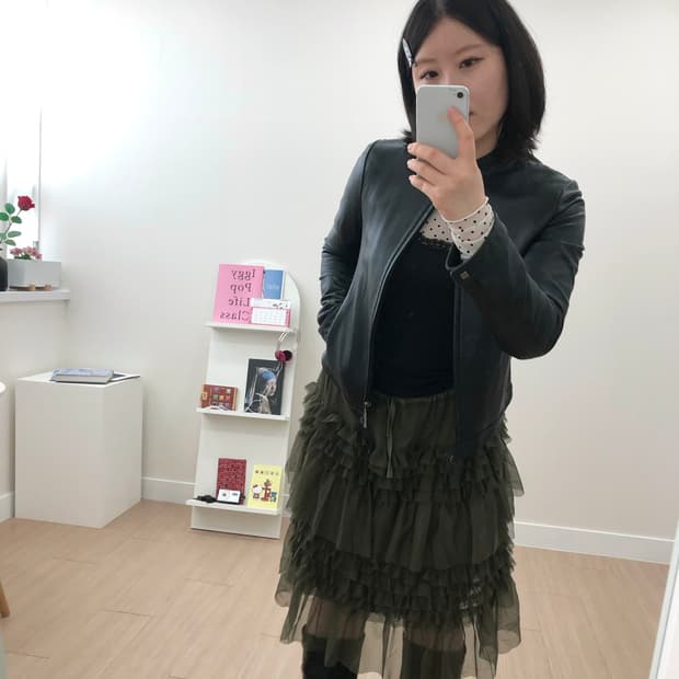 시부야st 양가죽 자켓 코디