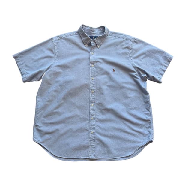 폴로 랄프로렌 버튼다운 반팔셔츠