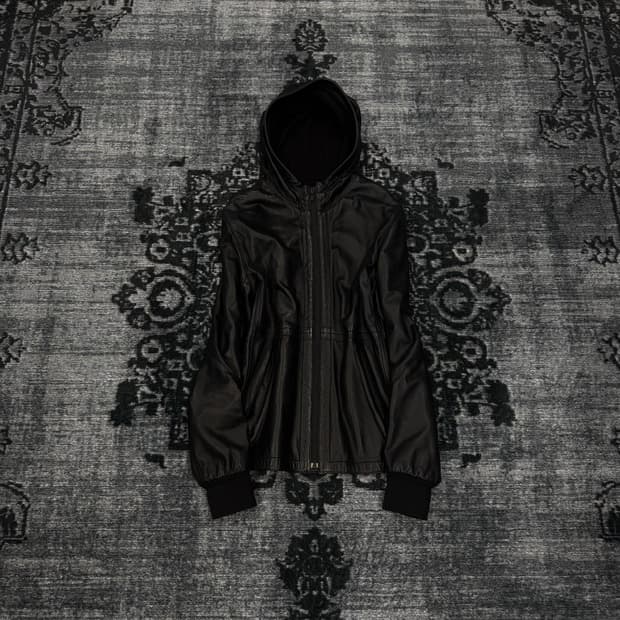 Custom culture vegatable lamb skin hood 