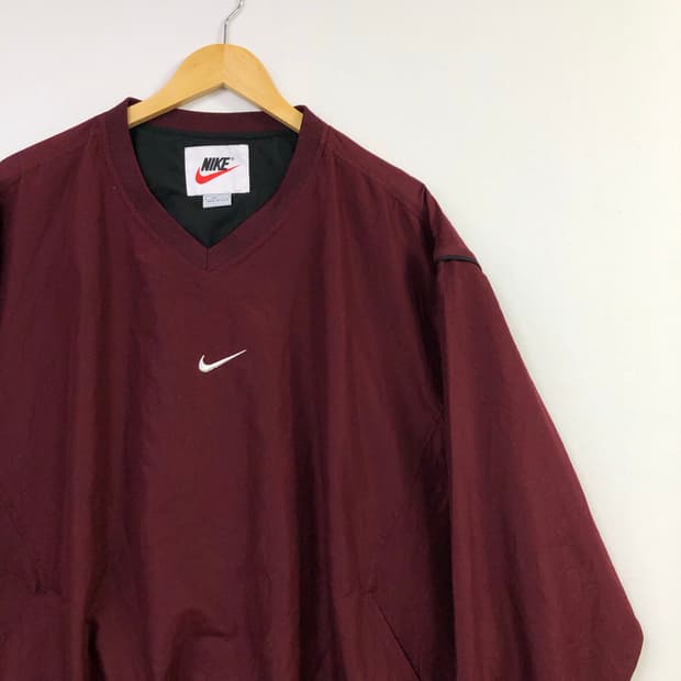 Xxl 나이키 스우시 버건디 웜업