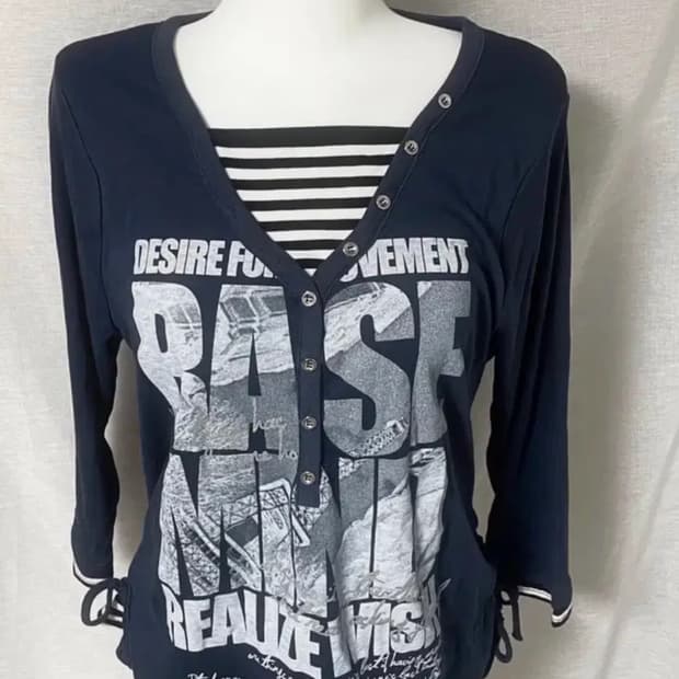 빈티지 락 티셔츠 레이어드탑슬리브 롱슬리브 y2k 펑크 핀터갸루 단가라