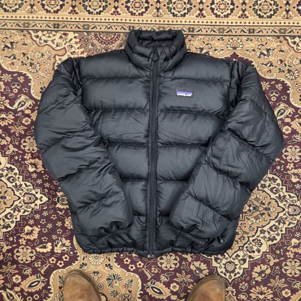 파타고니아 패커블 다운 자켓 패커블 패딩 블랙 s