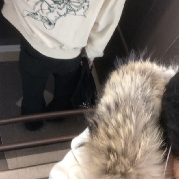 언더마이카 퍼 후드집업 희귀 매물 2size