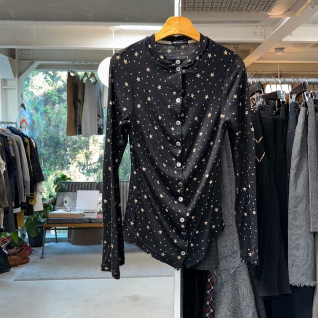 Mb lucas 레이어드 별 가디건