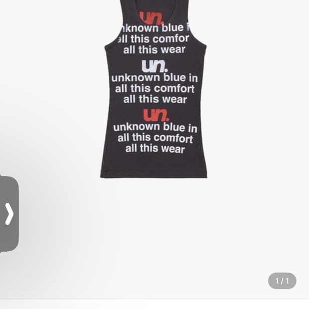 언노운블루) Un.Running Sleeveless GR M