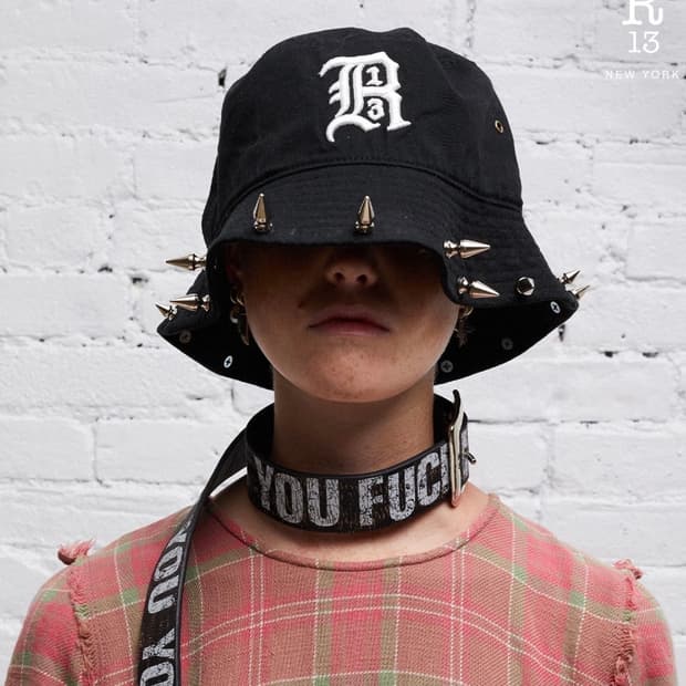 R13 스터드 버킷햇