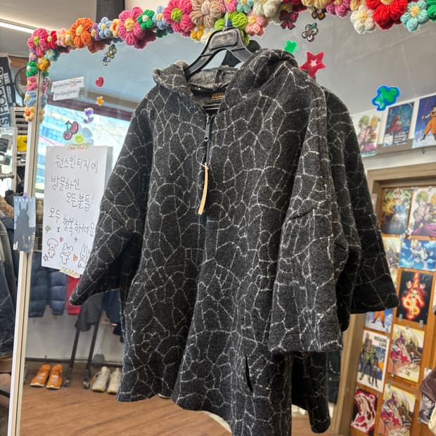 디젤 여성 하프코트 오버핏