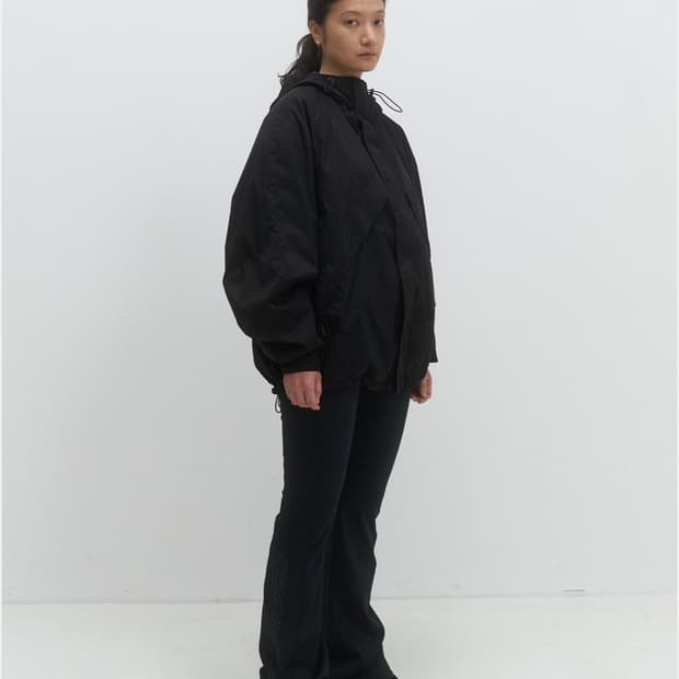 헤리티지플로스 윈드브레이커 자켓 블랙 M