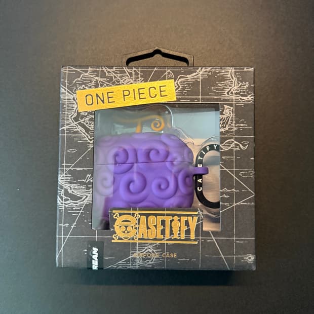 casetify x one piece 고무고무 열매 에어팟 프로2 케이스