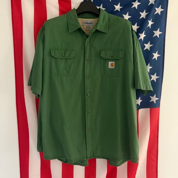 [XL] 칼하트 carhartt 리메이크 반팔 셔츠 - 10