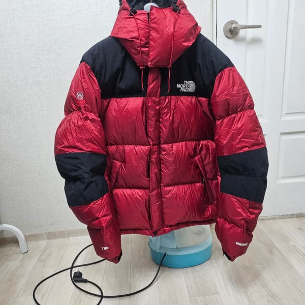 (95~100)M 노스페이스 700써밋 드라이르포트[버건디] 구스다운패딩