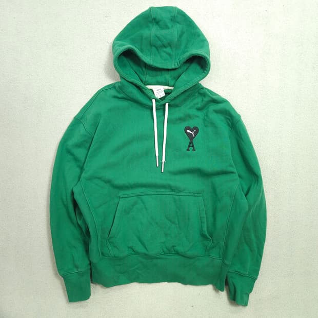 푸마 아미 후드티 L