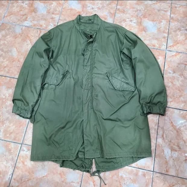 70년대 피쉬테일 파카