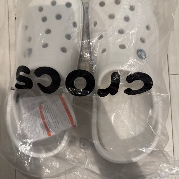 크록스 클로그 화이트 새상품 240