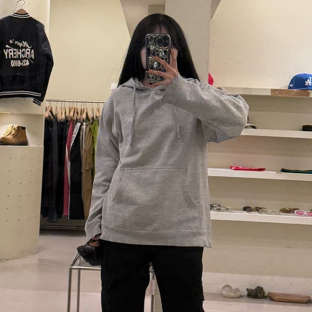 스투시 베이직 로고 후드티 U1415