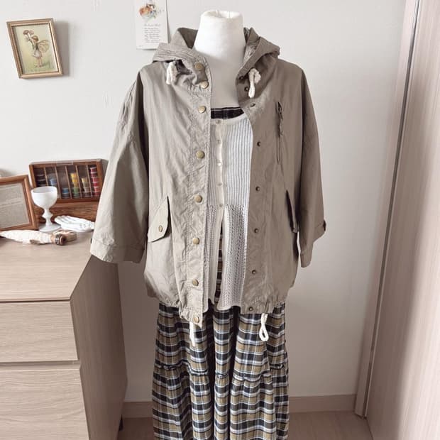 모리걸 야상 자켓 