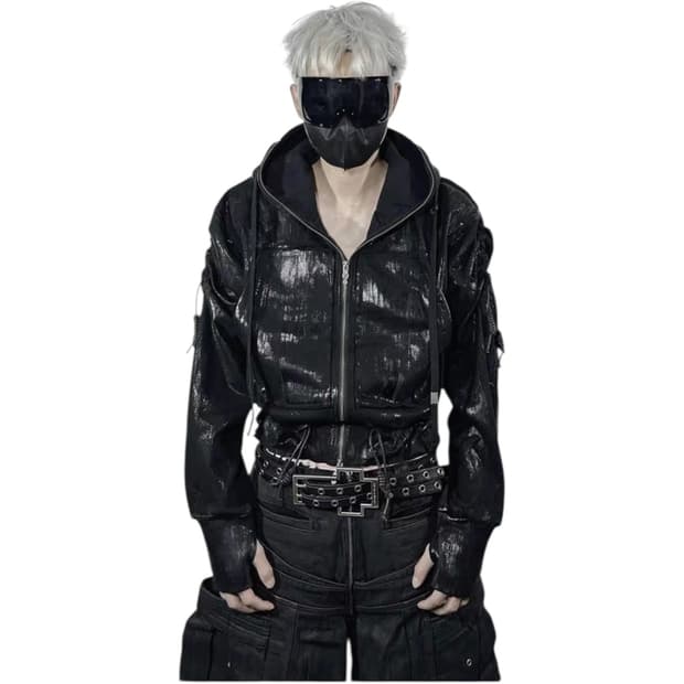 왁스 코팅 자켓