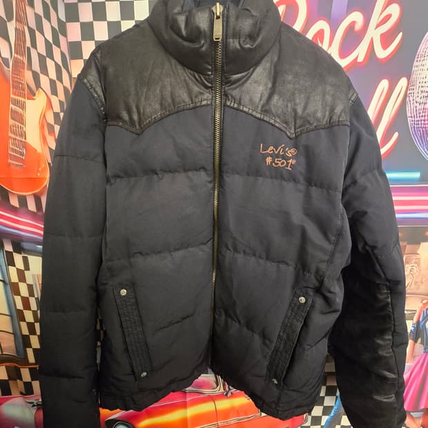 리바이스(Levi's) 501 레더 덕다운 패딩