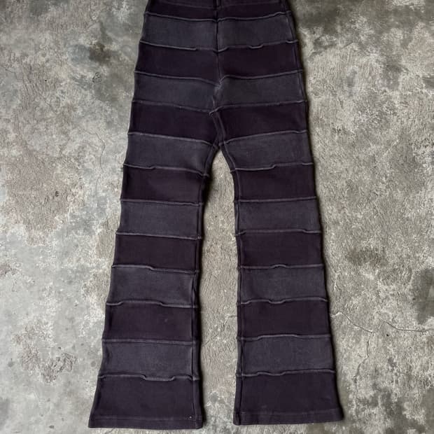 히스테릭st 패치워크 레깅스 데님 팬츠 