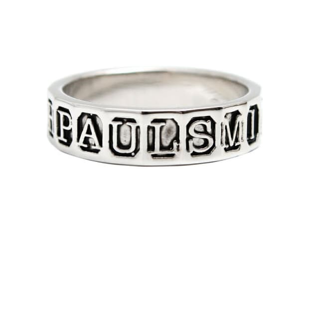 폴스미스 M1A-RING-GSTAMP 로고 반지