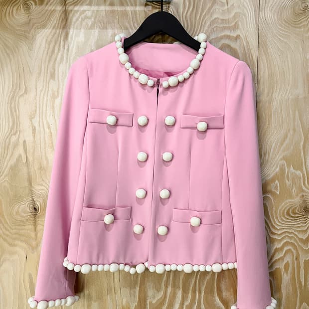 모스키노 칩앤시크 트위드 자켓