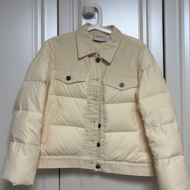 베르니스 구스다운 패딩 자켓