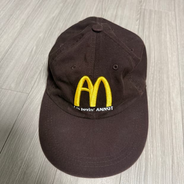 아노트 맥도날드 스냅백 모자