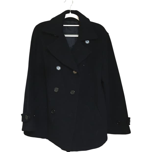 빈티지 미디기장 코트