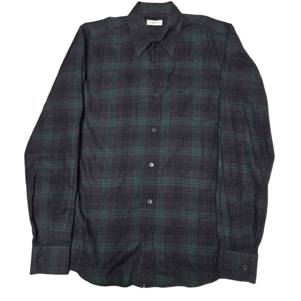 Dries Van Noten Black Watch Check Shirt