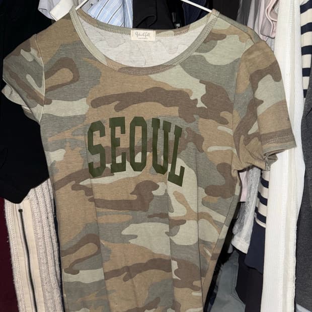 브랜디멜빌 서울 한정판 카고 반팔