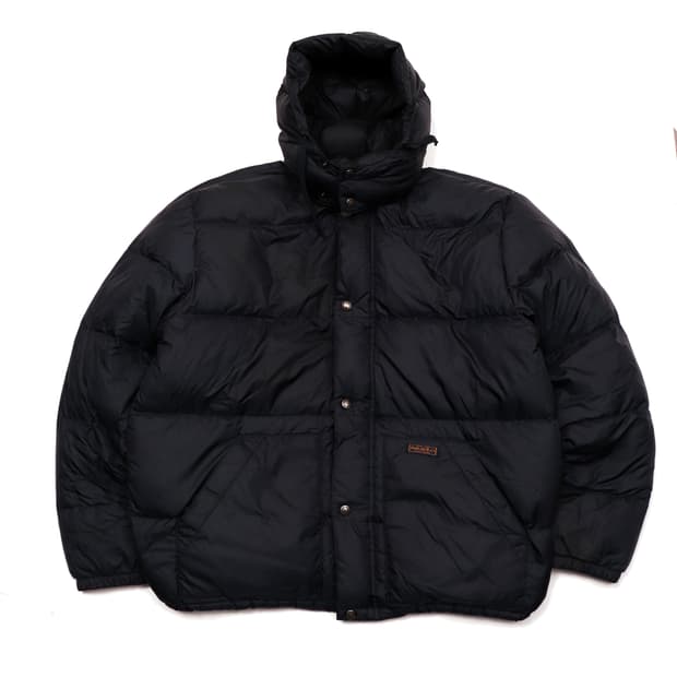 폴로 랄프로렌 블랙 후드 패딩 점퍼 XL