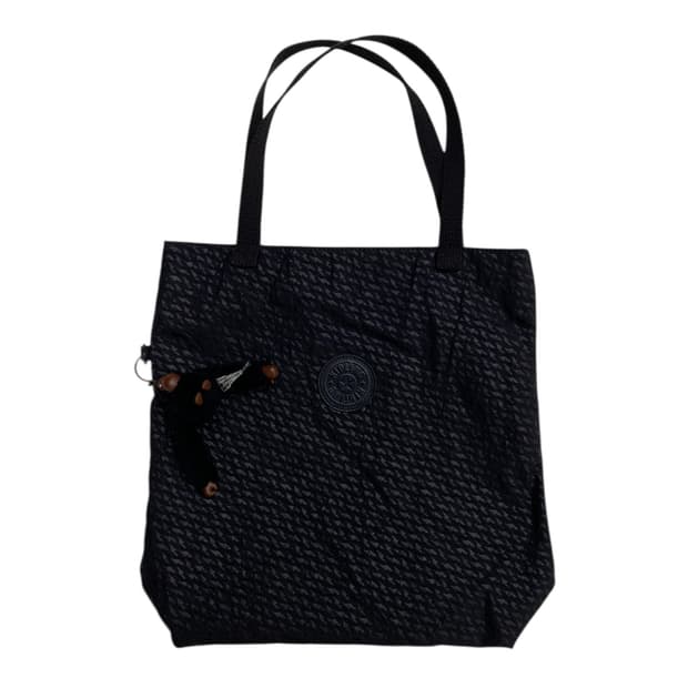 키플링 블랙 쇼퍼백