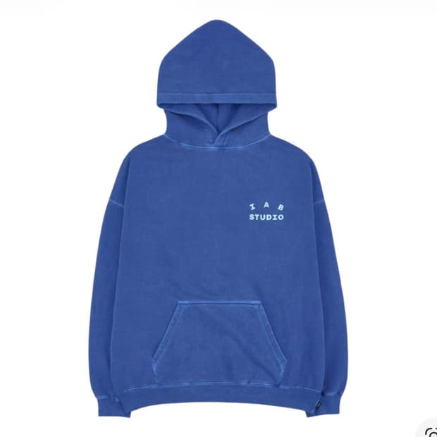 아이앱 스튜디오 피그먼트 후드 로얄 블루