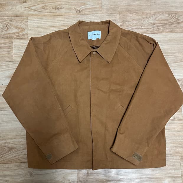 예스아이씨 Y.E.S Suade Jacket Brown
