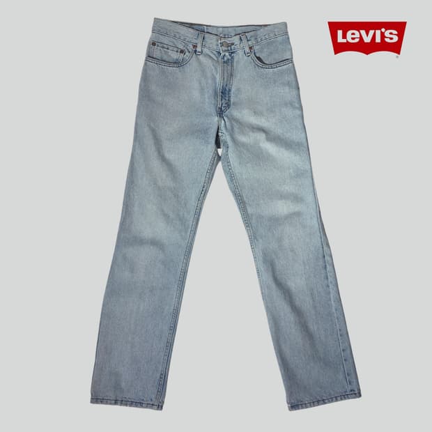 [W32L30]90s 리바이스 505 USA 레귤러 스트레이트핏 데님팬츠