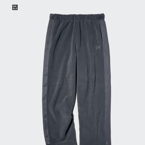 유니클로 x 니들스 후리스 팬츠 그레이 M